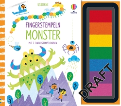 Fingerstempeln: Monster von Watt,  Fiona, Whatmore,  Candice