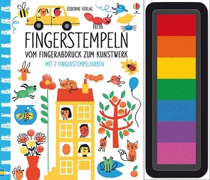 Fingerstempeln: Vom Fingerabdruck zum Kunstwerk von Harrison,  Erica, Watt,  Fiona