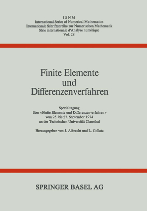 Finite Elemente und Differenzenverfahren von Albrecht, Collatz