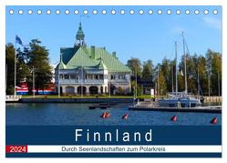 Finnland – Durch Seenlandschaften zum Polarkreis (Tischkalender 2024 DIN A5 quer), CALVENDO Monatskalender von Stephan,  Angelika
