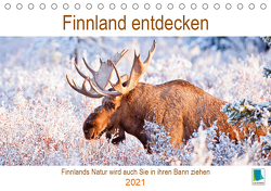 Finnland entdecken (Tischkalender 2021 DIN A5 quer) von CALVENDO