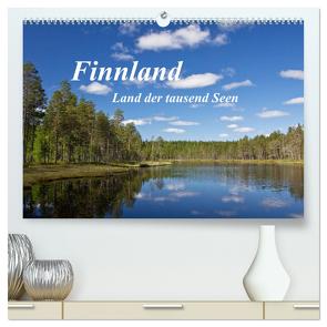 Finnland – Land der tausend Seen (hochwertiger Premium Wandkalender 2024 DIN A2 quer), Kunstdruck in Hochglanz von Ergler,  Anja