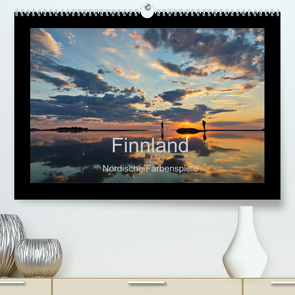 Finnland – Nordische Farbenspiele (Premium, hochwertiger DIN A2 Wandkalender 2022, Kunstdruck in Hochglanz) von Bininda,  Andreas