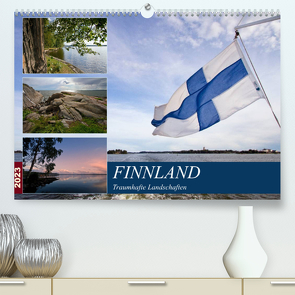 FINNLAND Traumhafte Landschaften (Premium, hochwertiger DIN A2 Wandkalender 2023, Kunstdruck in Hochglanz) von Viola,  Melanie