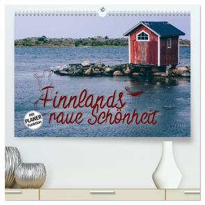Finnlands raue Schönheit (hochwertiger Premium Wandkalender 2024 DIN A2 quer), Kunstdruck in Hochglanz von Trefoil,  Simeon