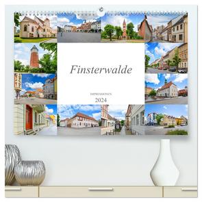 Finsterwalde Impressionen (hochwertiger Premium Wandkalender 2024 DIN A2 quer), Kunstdruck in Hochglanz von Meutzner,  Dirk