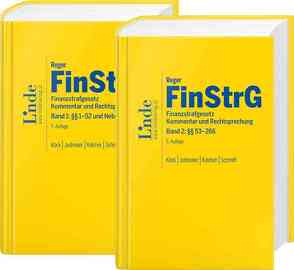 FinStrG | Finanzstrafgesetz – Paket Bd. 1+2 von Judmaier,  Stefanie, Kalcher,  Michael, Köck,  Elisabeth, Schmitt,  Marcus