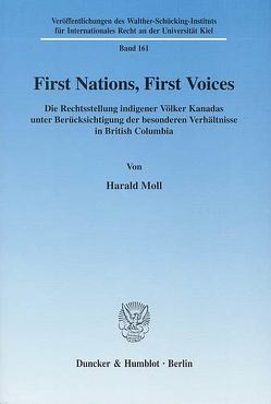 First Nations, First Voices. von Moll,  Harald