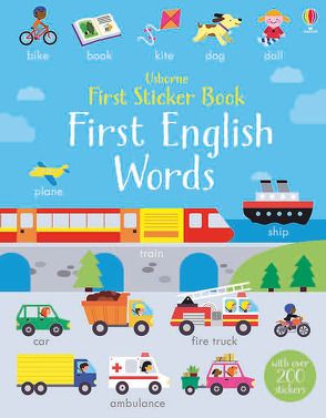 First Sticker Book First English Words