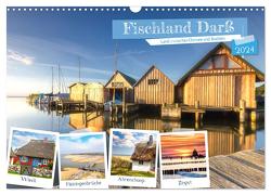 Fischland Darß, Land zwischen Ostsee und Bodden (Wandkalender 2024 DIN A3 quer), CALVENDO Monatskalender von Grellmann Photography,  Tilo