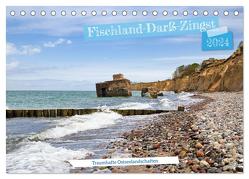 Fischland-Darß-Zingst – Traumhafte Ostseelandschaften (Tischkalender 2024 DIN A5 quer), CALVENDO Monatskalender von Kleinfeld,  Thorsten