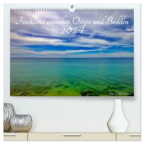 Fischland zwischen Ostsee und Bodden (hochwertiger Premium Wandkalender 2024 DIN A2 quer), Kunstdruck in Hochglanz von Talmon,  Udo