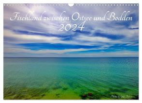 Fischland zwischen Ostsee und Bodden (Wandkalender 2024 DIN A3 quer), CALVENDO Monatskalender von Talmon,  Udo