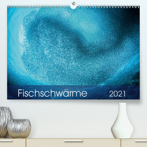 Fischschwärme (Premium, hochwertiger DIN A2 Wandkalender 2021, Kunstdruck in Hochglanz) von Jager,  Henry
