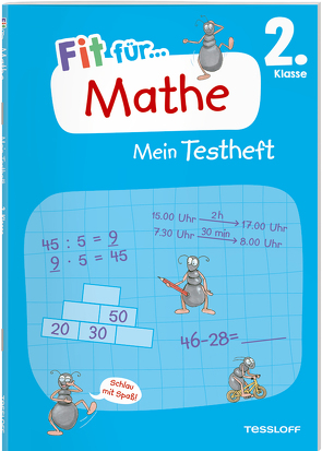 Fit für Mathe 2. Klasse. Mein Testheft von Meyer,  Julia, Starigk,  Anja, Wandrey,  Guido