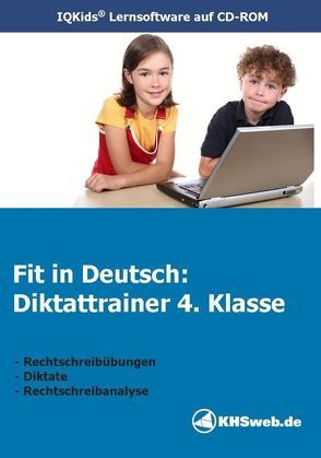 Fit in Deutsch: Diktattrainer 4. Klasse (Windows 10 / 8 / 7 / Vista / XP) von Meusel,  Egon, Myrenne-Ballin,  Doris