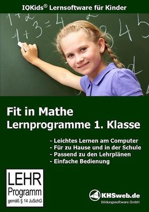 Fit in Mathe: Lernprogramme 1. Klasse – Windows 10 / 8 / 7 / Vista / XP von Ballin,  Dieter, Myrenne-Ballin,  Doris