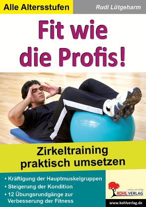 Fit wie die Profis! von Lütgeharm,  Rudi