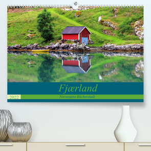 Fjærland – Norwegens Bücherstadt (Premium, hochwertiger DIN A2 Wandkalender 2022, Kunstdruck in Hochglanz) von Seidl,  Helene