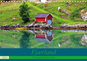 Fjærland – Norwegens Bücherstadt (Wandkalender 2021 DIN A4 quer) von Seidl,  Helene