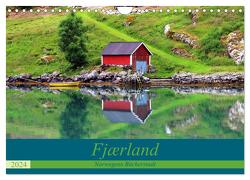 Fjærland – Norwegens Bücherstadt (Wandkalender 2024 DIN A4 quer), CALVENDO Monatskalender von Seidl,  Helene