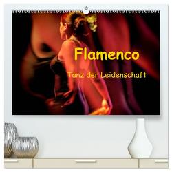 Flamenco – Tanz der Leidenschaft (hochwertiger Premium Wandkalender 2024 DIN A2 quer), Kunstdruck in Hochglanz von Dürr / Gabi Hampe,  Brigitte