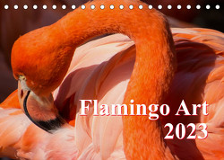 Flamingo Art 2023 (Tischkalender 2023 DIN A5 quer) von Steinwald,  Max