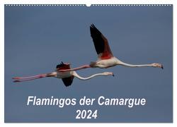 Flamingos der Camargue 2024 (Wandkalender 2024 DIN A2 quer), CALVENDO Monatskalender von Photo-Pirsch,  Photo-Pirsch