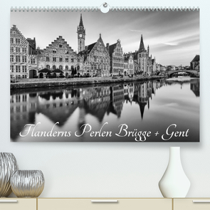 Flanderns Perlen Brügge + Gent (Premium, hochwertiger DIN A2 Wandkalender 2023, Kunstdruck in Hochglanz) von Klesse,  Andreas