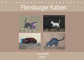 Flensburger Katzen (Tischkalender 2022 DIN A5 quer) von Busch,  Martina