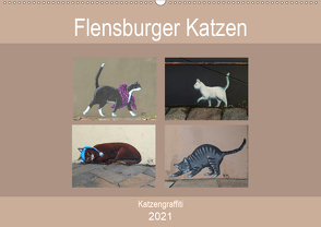 Flensburger Katzen (Wandkalender 2021 DIN A2 quer) von Busch,  Martina