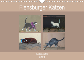 Flensburger Katzen (Wandkalender 2021 DIN A4 quer) von Busch,  Martina