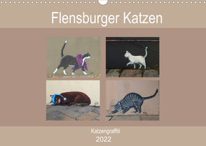 Flensburger Katzen (Wandkalender 2022 DIN A3 quer) von Busch,  Martina