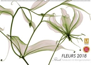 FLEURS 2018 – Florale Fotokunst mit Röntgenstrahlen (Wandkalender 2018 DIN A2 quer) von Martin Strunk,  Dr.
