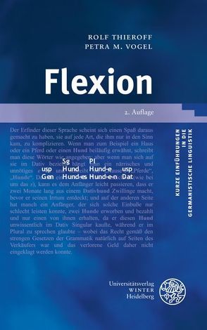 Flexion von Thieroff,  Rolf, Vogel,  Petra M.