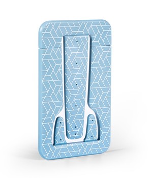 Flexistand Pro Blue Geometrical – Halter für Tablets, E-Reader & Handys