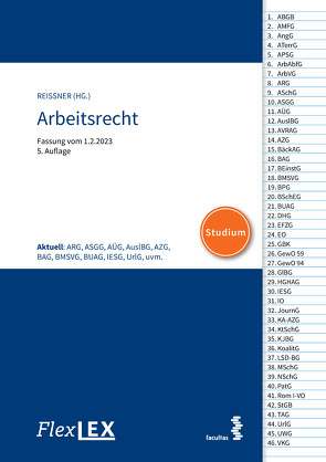 FlexLex Arbeitsrecht │ Studium von Reissner,  Gert-Peter