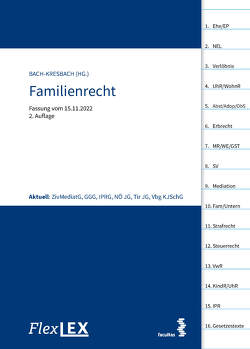FlexLex Familienrecht von Bach-Kresbach,  Barbara