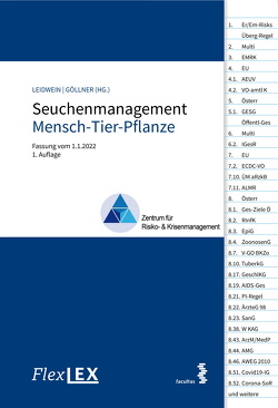 FlexLex Seuchenmanagement – Mensch-Tier-Pflanze von Göllner,  Johannes, Leidwein,  Alois