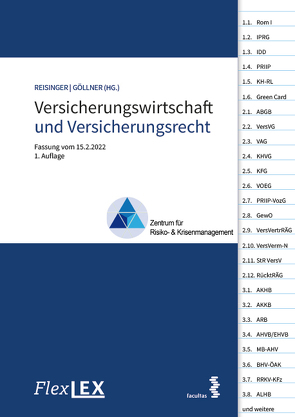 FlexLex Versicherungswirtschaft und Versicherungsrecht von Göllner,  Johannes, Reisinger,  Wolfgang