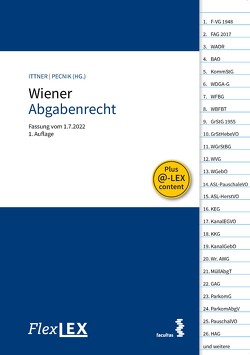 FlexLex Wiener Abgabenrecht von Ittner,  Maximilian, Pecnik,  Christian