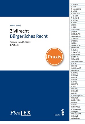 FlexLex Zivilrecht/Bürgerliches Recht von Zankl,  Wolfgang