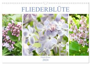 Fliederblüte (Wandkalender 2024 DIN A3 quer), CALVENDO Monatskalender von Kruse,  Gisela