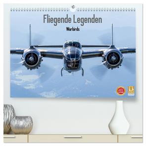 Fliegende Legenden – Warbirds (hochwertiger Premium Wandkalender 2024 DIN A2 quer), Kunstdruck in Hochglanz von Engelke,  Björn