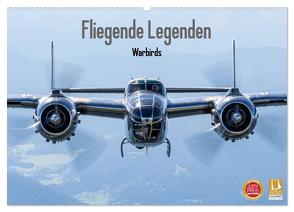 Fliegende Legenden – Warbirds (Wandkalender 2024 DIN A2 quer), CALVENDO Monatskalender von Engelke,  Björn