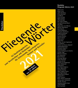 Fliegende Wörter 2021. Postkartenkalender von Grewe,  Andrea, Mendlewitsch,  Doris