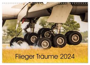 Flieger Träume 2024 (Wandkalender 2024 DIN A3 quer), CALVENDO Monatskalender von Schollbach,  Sebastian