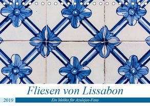 Fliesen von Lissabon (Tischkalender 2019 DIN A5 quer) von Rost,  Sebastian