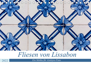 Fliesen von Lissabon (Tischkalender 2022 DIN A5 quer) von Rost,  Sebastian