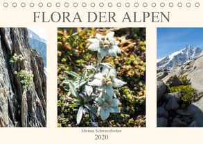 Flora der Alpen (Tischkalender 2020 DIN A5 quer) von Schwarzfischer Miriam,  Fotografin